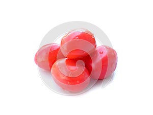 Tometo with water drop