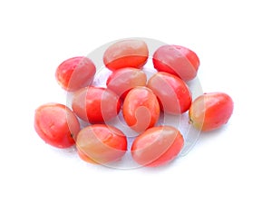 Tometo with water drop