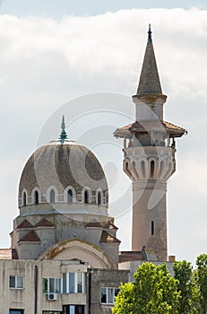 Tomis Port from Constanta Romania , Minaret