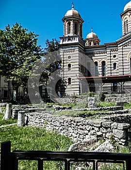 Tomis ruins in Constanca photo