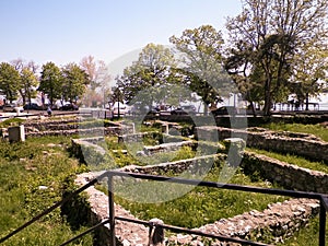 Tomis ruins in Constanca photo