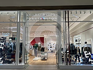 Tommy Hilfiger store at Dubai Hills Mall in the UAE.