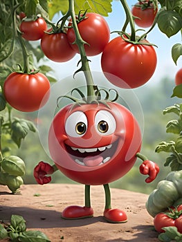 tommy tomato character photo