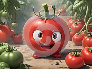 tommy tomato character photo