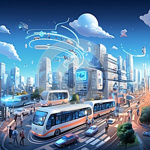 Tomorrow Commute of High-Speed Urbanity with Eco-Friendly Metropolis by Clean Energy Commuting