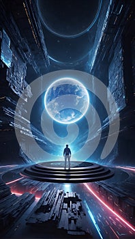 Tomorrow's Technology: DataEclipse Odyssey Unveiled. AI generate