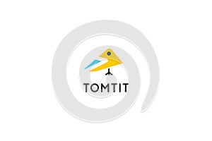 Tomtit logo design