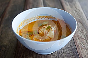 Tomyum kung, famous Thai's food