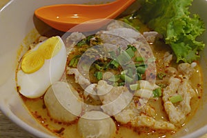 Tomyum noodle spicy noodle soup