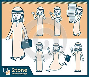 2tone type Arab men_set 02