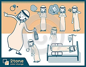 2tone type Arab men_set 10
