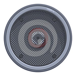 Tones woofer icon cartoon vector. Auto cd audio