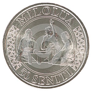 Tonga seniti coin