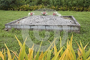 Tongan grave