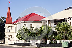 Tongan Parliament building in Nuku`alofa photo