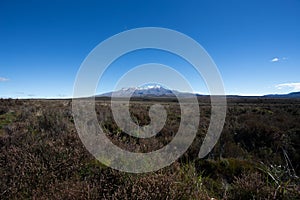 Tongariro park desert mountain