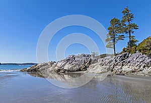 Tonkin Beach in vancouver Island, Canada