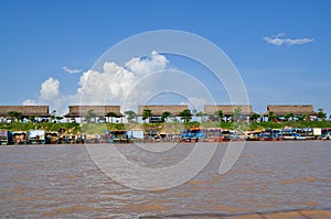 Tonle Sap Lake in Cambodia photo