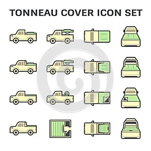 Tonneau cover icon