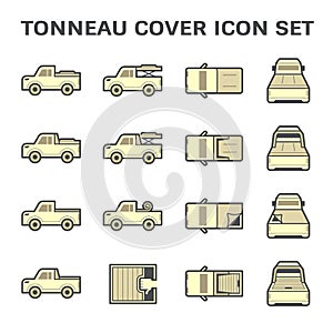 Tonneau cover icon