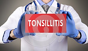Tonsillitis photo