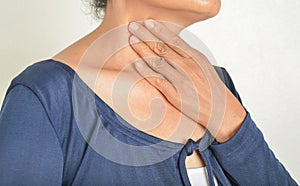 Tonsillitis Infections in the neck,
