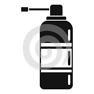 Tonsillitis spray icon simple vector. Tonsil mouth