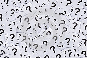 Too many question marks