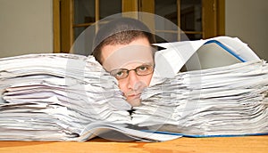 Too much paperwork photo