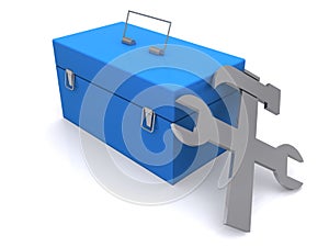 Tool box illustration