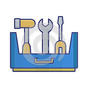 tool box Isolated Vector icon Which can easily modify or edit