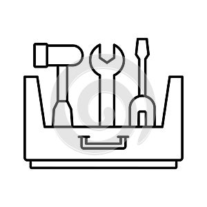 tool box Isolated Vector icon Which can easily modify or edit