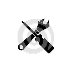 tool icon Vector Illustration design Logo photo