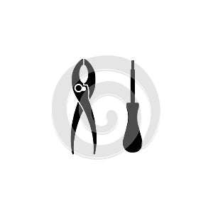 tool icon Vector Illustration design Logo photo