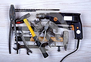 Electric drill and bench tools