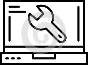 Tool Outline Vector Icon