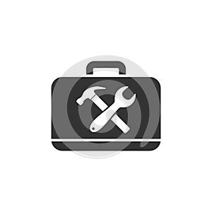 Toolbox icon flat