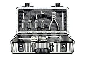 Toolbox Illustration: Hand-Drawn Tools