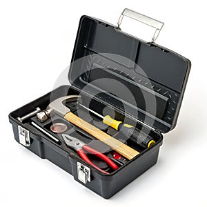 Toolbox isolated on transparent background
