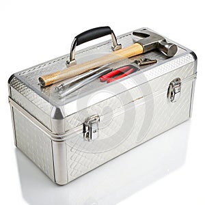 Toolbox isolated on transparent background