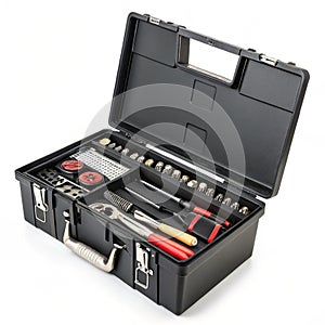 Toolbox isolated on transparent background
