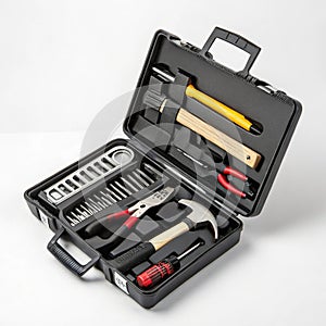 Toolbox isolated on transparent background