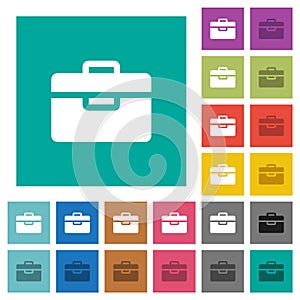 Toolbox solid square flat multi colored icons
