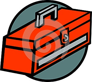 Toolbox vector illustration