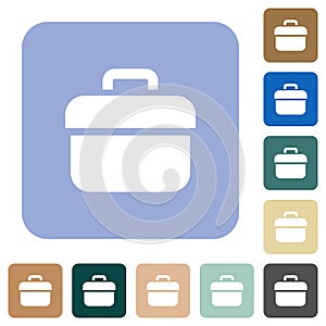 Toolbox rounded square flat icons