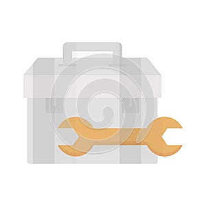 Toolkit Isolated Vector icon Which can easily modify or edit