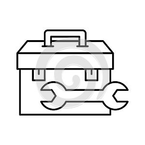 Toolkit Isolated Vector icon Which can easily modify or edit