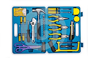 Toolkit with many tools photo