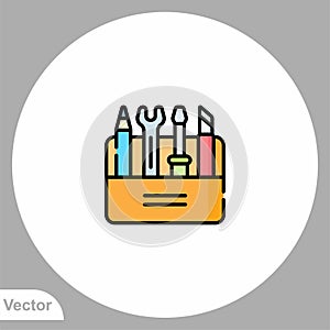 Toolkit vector icon sign symbol photo