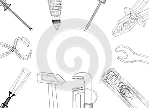 Tools - Architect Blueprint - isolated